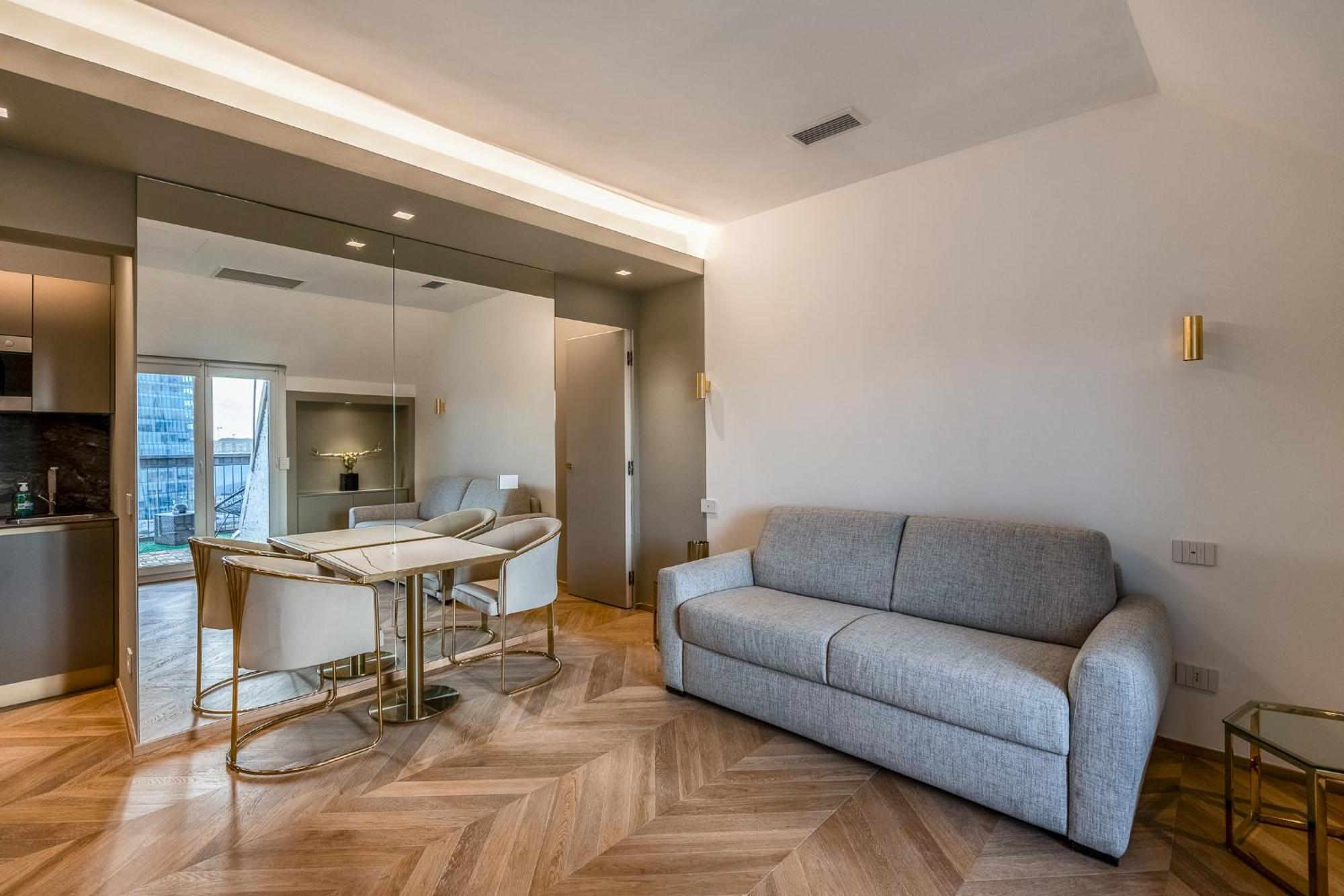 Luxury Skyview Suite - Citylife Apartment - Mico Milano Exteriör bild