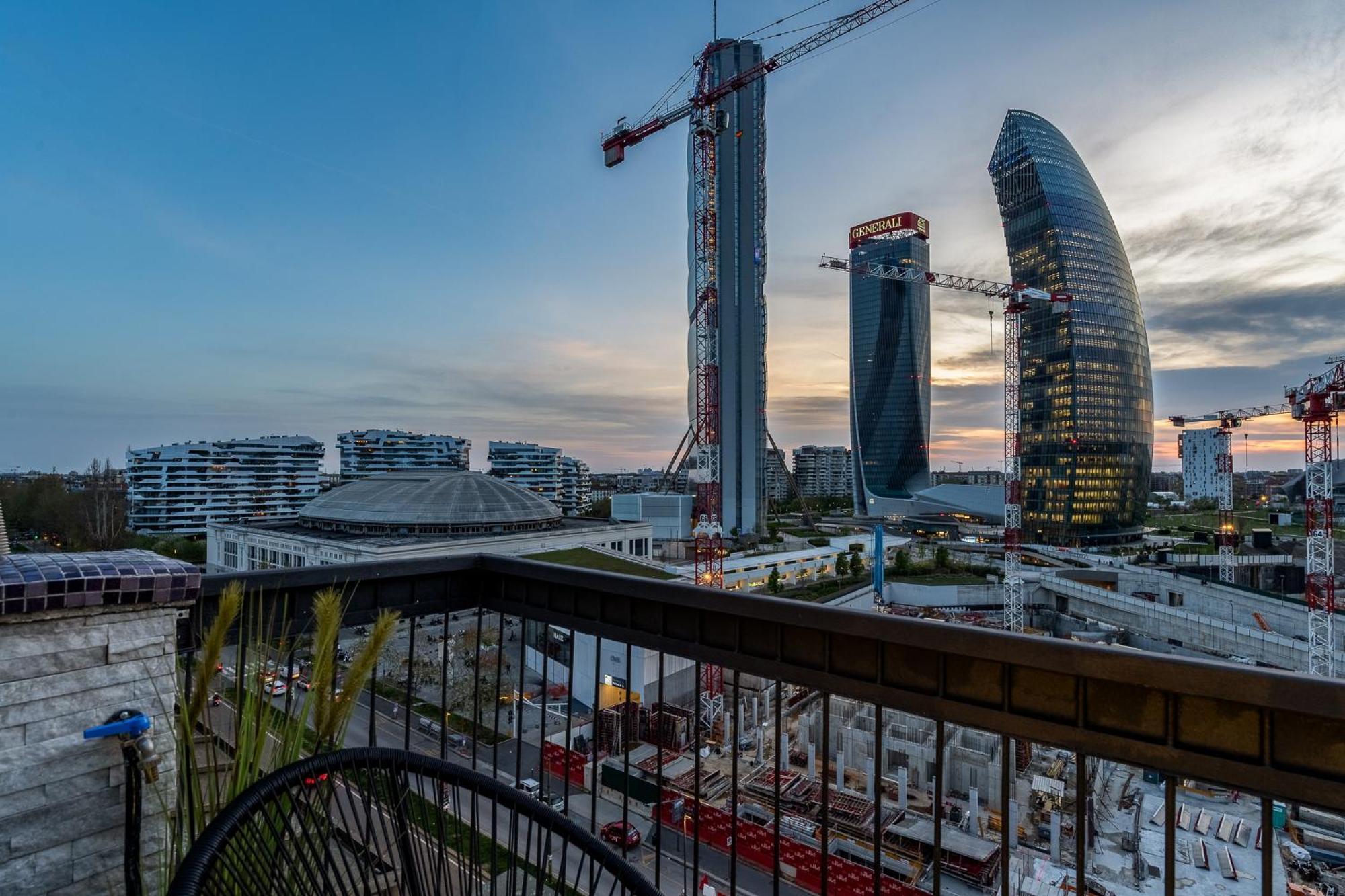 Luxury Skyview Suite - Citylife Apartment - Mico Milano Exteriör bild