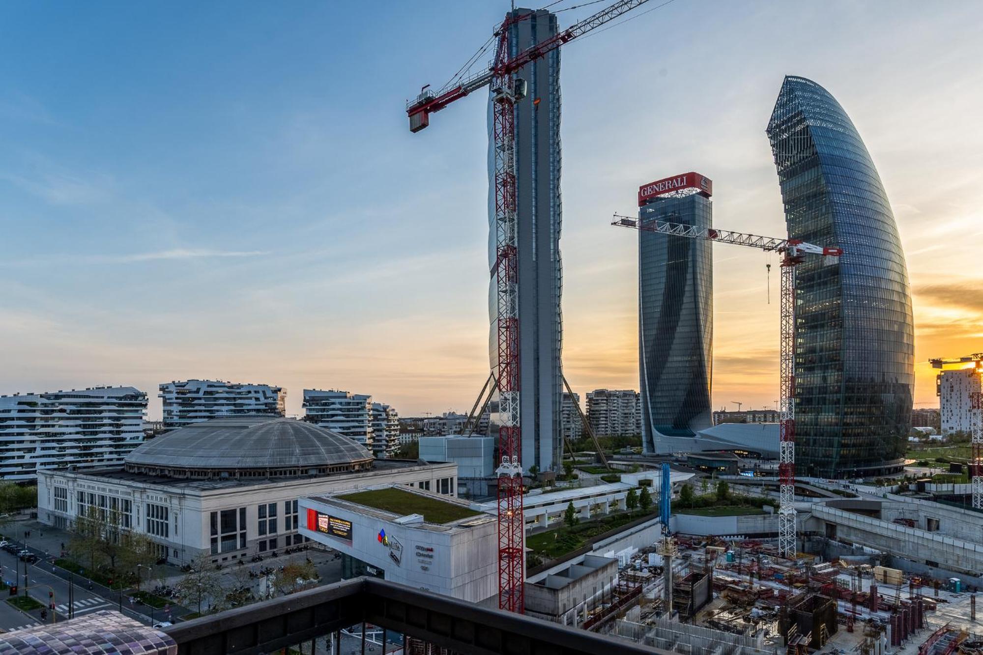 Luxury Skyview Suite - Citylife Apartment - Mico Milano Exteriör bild