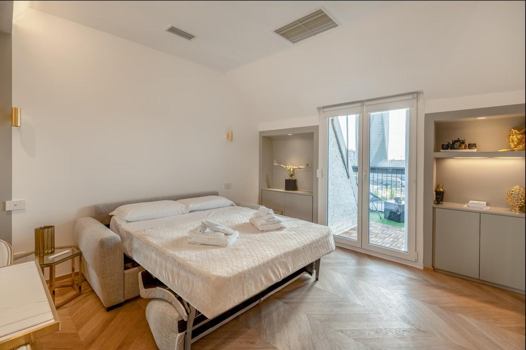 Luxury Skyview Suite - Citylife Apartment - Mico Milano Exteriör bild